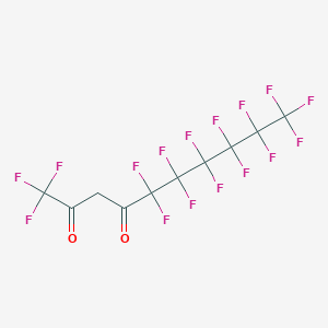 molecular formula C10H2F16O2 B140836 3H,3H-Perfluorodecane-2,4-dione CAS No. 147874-76-8