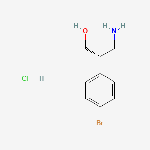 (S)-3-Amino-2-(4-bromo-phenyl)-propan-1-ol, hydrochloride