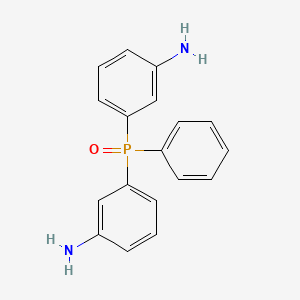 molecular formula C18H17N2OP B14083737 3,3'-(Phenylphosphoryl)dianiline CAS No. 75925-90-5