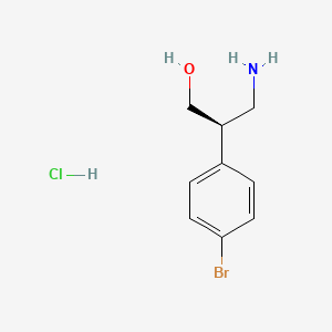 (R)-3-Amino-2-(4-bromo-phenyl)-propan-1-ol, hydrochloride