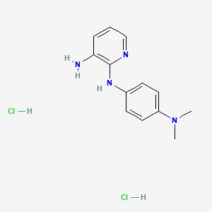 N2-(4-(dimethylamino)phenyl)pyridine-2,3-diamine dihydrochloride