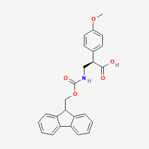 (R)-3-(9H-Fluoren-9-ylmethoxycarbonylamino)-2-(4-methoxy-phenyl)-propionic