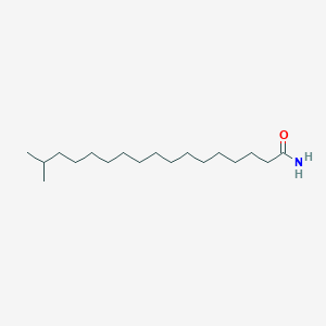 molecular formula C18H37NO B14083939 16-Methylheptadecanamide CAS No. 101882-39-7