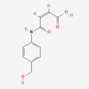 molecular formula C11H11NO4 B1408402 (2Z)-3-{[4-(hydroxymethyl)phenyl]carbamoyl}prop-2-enoic acid CAS No. 1440537-87-0