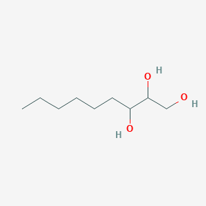 molecular formula C9H20O3 B14084032 1,2,3-Nonanetriol CAS No. 102439-69-0
