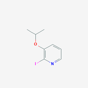 molecular formula C8H10INO B1408417 2-Iodo-3-(propan-2-yloxy)pyridine CAS No. 1296206-79-5