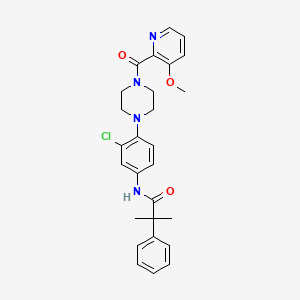 molecular formula C27H29ClN4O3 B14084170 Y2 Antagonist 36 