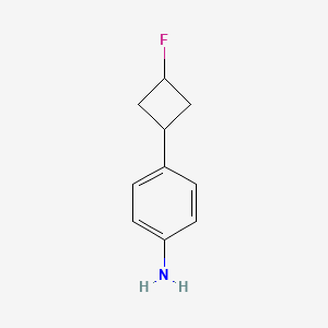 4-(3-Fluorocyclobutyl)benzenamine