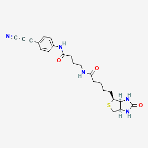 molecular formula C23H27N5O3S B14084217 APN-C3-biotin 