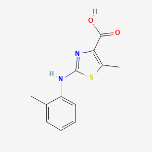5-Methyl-2-o-tolylaminothiazole-4-carboxylic acid