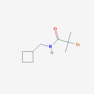 2-Bromo-N-(cyclobutylmethyl)-2-methylpropanamide