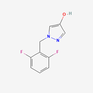 1-(2,6-Difluorobenzyl)-1H-pyrazol-4-ol