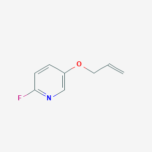 2-Fluoro-5-(prop-2-en-1-yloxy)pyridine