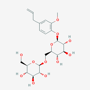 molecular formula C22H32O12 B14084397 Eugenol gentiobioside 