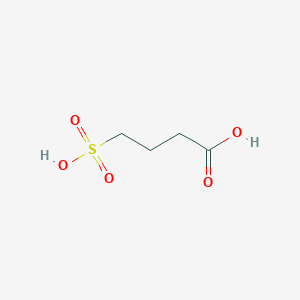 molecular formula C4H8O5S B14084437 4-Sulfobutanoic acid CAS No. 62605-67-8
