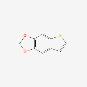 molecular formula C9H6O2S B14084444 Thieno[2,3-f][1,3]benzodioxole CAS No. 267-64-1