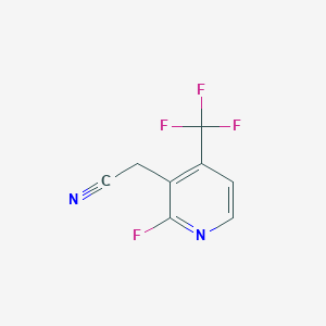 2-Fluoro-4-(trifluoromethyl)pyridine-3-acetonitrile
