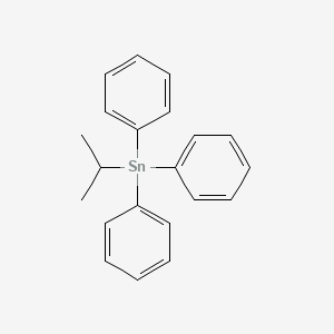 molecular formula C21H22Sn B14084556 Isopropyltriphenylstannane 