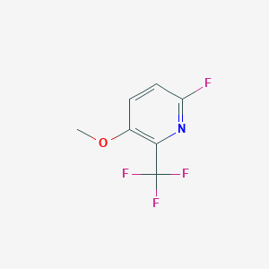 6-Fluoro-3-methoxy-2-(trifluoromethyl)pyridine