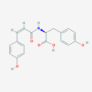 molecular formula C18H17NO5 B14084574 N-cis-p-Coumaroyltyrosine 