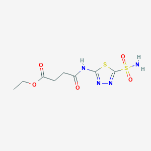 Ethylsuccinylazolamide