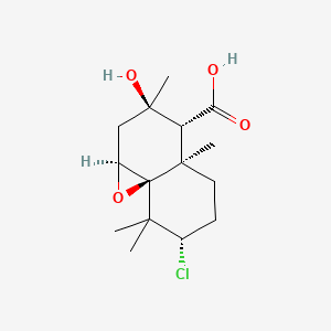 molecular formula C15H23ClO4 B14084922 Altiloxin B 