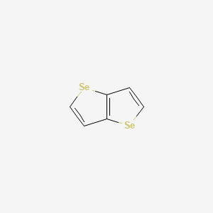 molecular formula C6H4Se2 B14084939 Selenolo[3,2-b]selenophene CAS No. 251-49-0