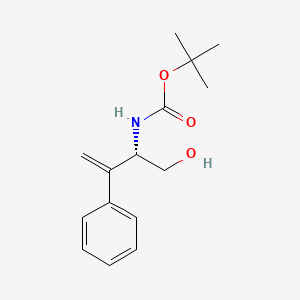 (S)-tert-Butyl (1-hydroxy-3-phenylbut-3-en-2-yl)carbamate
