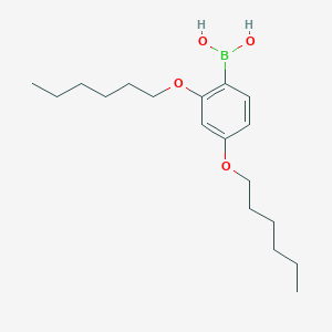 2,4-Dihexyloxybenzeneboronic acid
