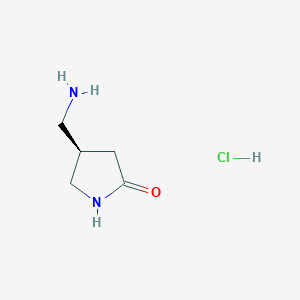 (R)-4-(Aminomethyl)pyrrolidin-2-one hydrochloride
