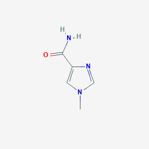 molecular formula C5H7N3O B140851 1-甲基-1H-咪唑-4-甲酰胺 CAS No. 129993-47-1