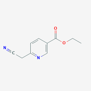 Ethyl 6-(cyanomethyl)nicotinate