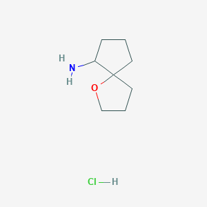 1-Oxaspiro[4.4]nonan-6-amine hydrochloride