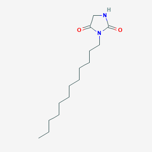 molecular formula C15H28N2O2 B14085206 3-Dodecylimidazolidine-2,4-dione CAS No. 101082-80-8