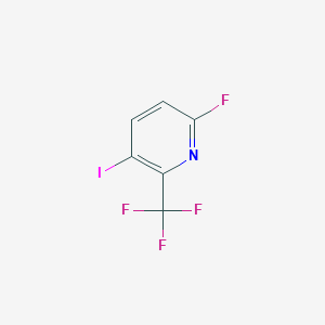 6-Fluoro-3-iodo-2-(trifluoromethyl)pyridine