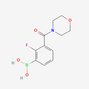 2-Fluoro-3-(morpholine-4-carbonyl)phenylboronic acid