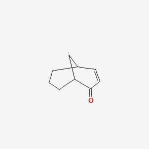 molecular formula C9H12O B14085385 Bicyclo[3.3.1]non-3-en-2-one 
