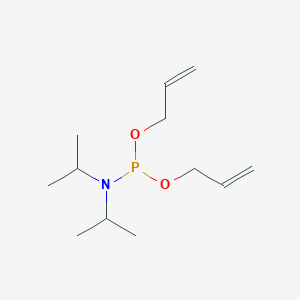 molecular formula C12H24NO2P B140855 Diallyl N,N-diisopropylphosphoramidite CAS No. 126429-21-8