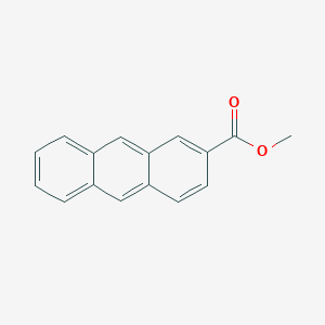molecular formula C16H12O2 B14085566 Methyl anthracene-2-carboxylate CAS No. 25308-60-5