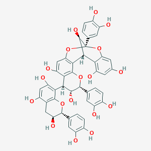 molecular formula C45H36O18 B14085704 Cinnamtannin D1 CAS No. 97233-06-2