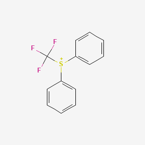 molecular formula C13H10F3S+ B14085784 Trifluoromethyldiphenylsulfonium 