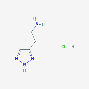 [2-(2H-1,2,3-Triazol-4-yl)ethyl]amine hydrochloride