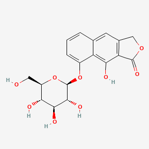 molecular formula C18H18O9 B14085949 Geshoidin 