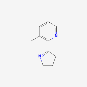 2-(3,4-Dihydro-2H-pyrrol-5-yl)-3-methylpyridine