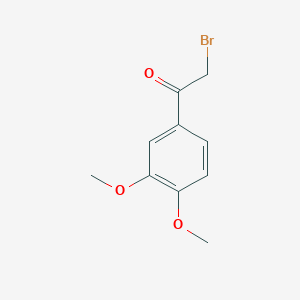 molecular formula C10H11BrO3 B140860 2-Bromo-1-(3,4-dimethoxyphenyl)ethanone CAS No. 1835-02-5