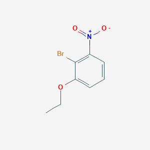 molecular formula C8H8BrNO3 B14086049 2-Bromo-1-ethoxy-3-nitrobenzene 