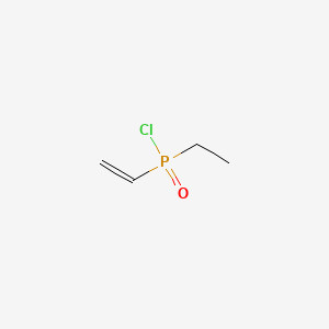 molecular formula C4H8ClOP B14086081 Phosphinic chloride, ethenylethyl- CAS No. 61752-99-6