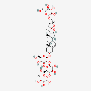 molecular formula C51H82O23 B14086408 Avenacosidea 