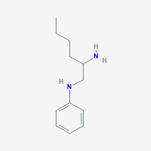 molecular formula C12H20N2 B14086571 N1-phenylhexane-1,2-diamine 