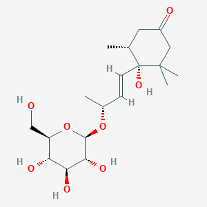 molecular formula C19H32O8 B14086585 Ampelopsisionoside 